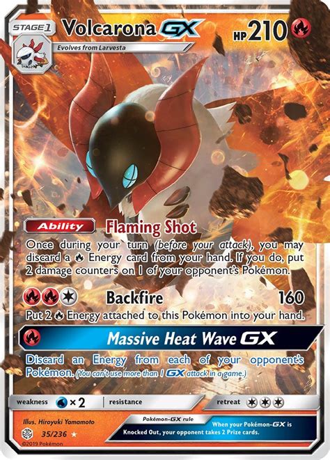 ) Weaknesses 2 Retreat Card Sets Holofoil 1. . How much is volcarona gx worth